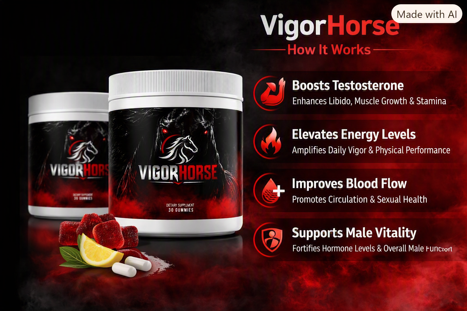 How Vigor Horse works — 4 pathways